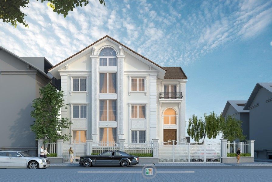 Thiết kế kiến trúc biệt thự EuroLand